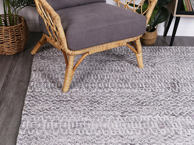 Amritsar Camphils Grey Tribal Rug