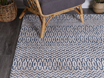 Amritsar Camphils Navy Tribal Rug