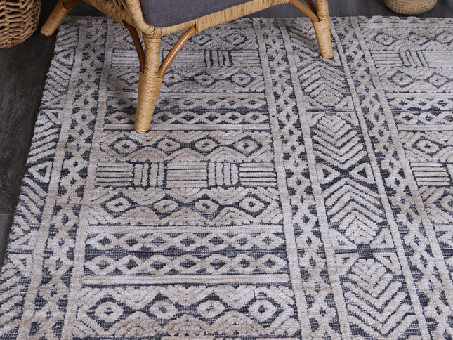 Amritsar Glenroy Blue Tribal Rug