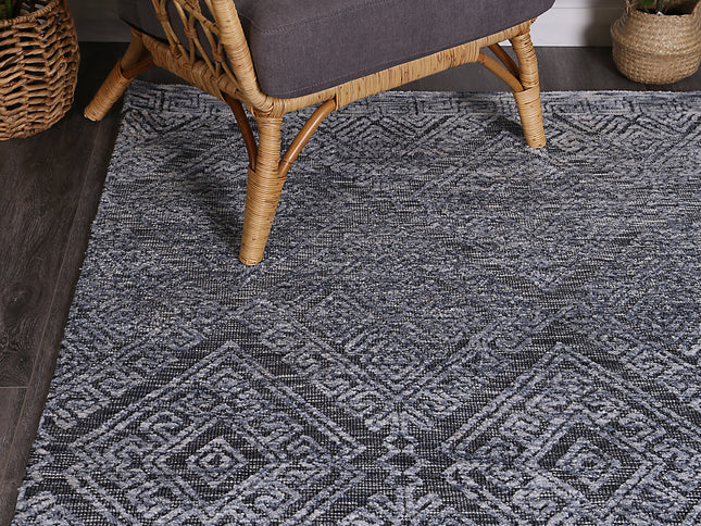Amritsar Glenfalls Denim Tribal Rug