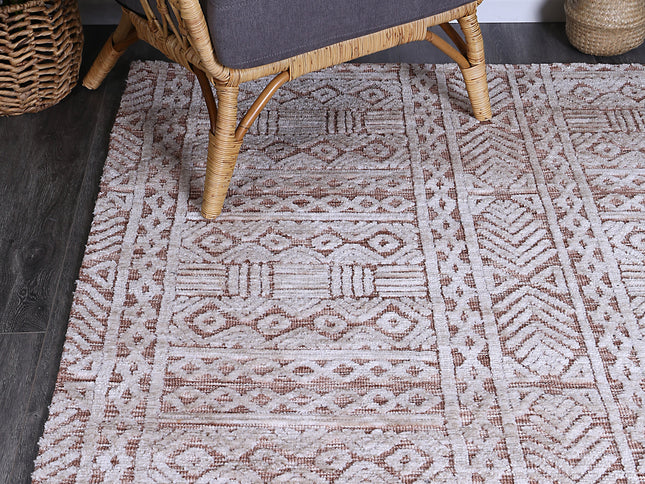 Amritsar Glenroy Rust Tribal Rug