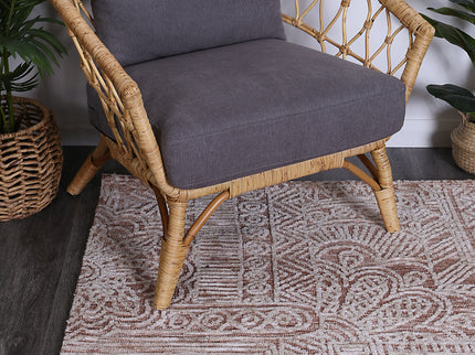 Amritsar Newburg Rust Tribal Rug