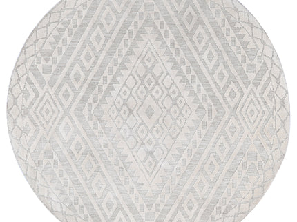 Amritsar Majitha Cream Round Cotton Blend Rug