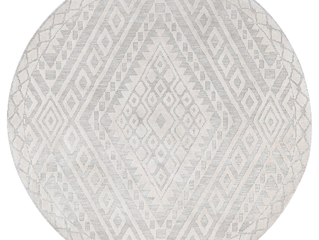 Amritsar Majitha Cream Round Cotton Blend Rug