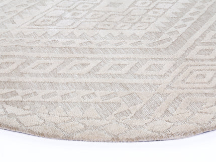 Amritsar Majitha Cream Round Cotton Blend Rug