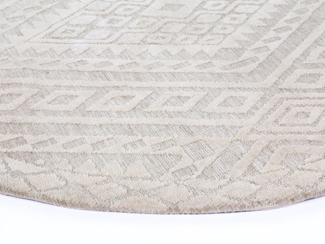 Amritsar Majitha Cream Round Cotton Blend Rug