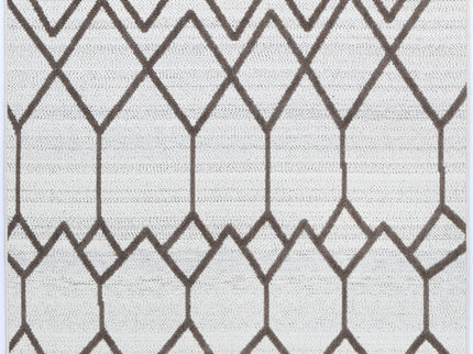 Ares Lelantine Geometric Cream and Brown Rug