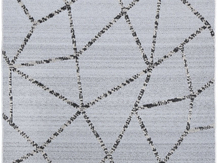 Ares Sparta Geomteric Grey and Ash Rug