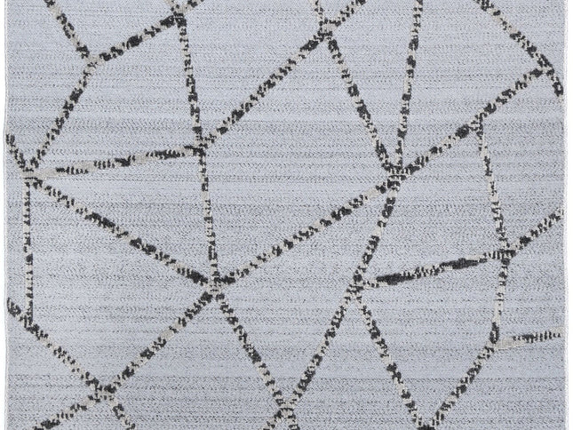 Ares Sparta Geomteric Grey and Ash Rug