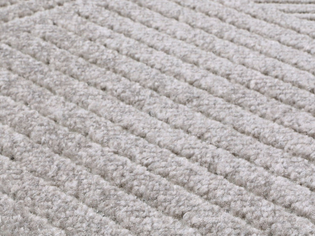 Ares Delia Overlay Ash Rug