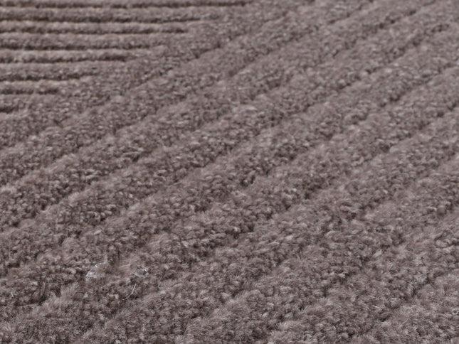 Ares Thasos Overlay Taupe Rug