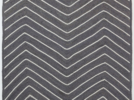 Artisan Grey Chevron Rug