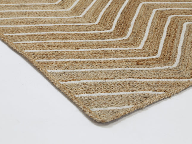 Artisan Beige Chevron Rug