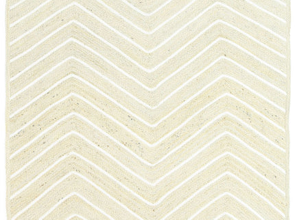 Artisan Light Beige Chevron Rug