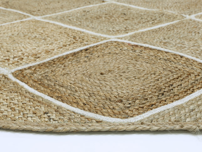 Artisan Natural Diamond Rug