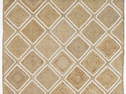 Artisan Beige Parquetry Rug