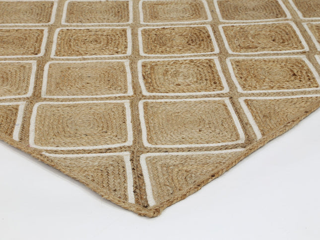 Artisan Beige Parquetry Rug