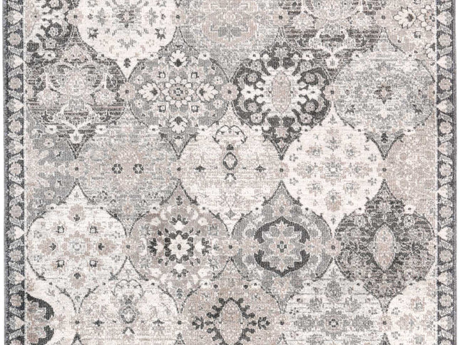 Artifact Meiji Ogee Grey Rug