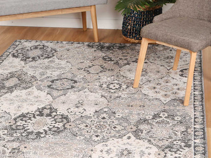 Artifact Meiji Ogee Grey Rug