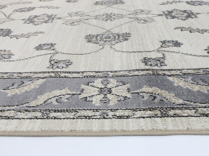 Arya Ziegler Cream Grey Rug