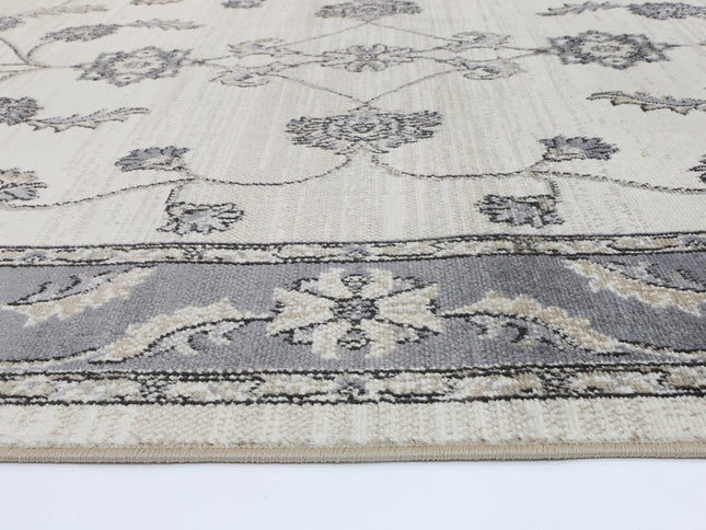 Arya Ziegler Cream Grey Rug