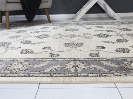 Arya Ziegler Cream Grey Rug
