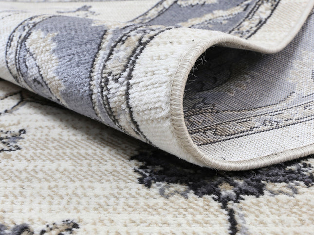 Arya Ziegler Cream Grey Rug