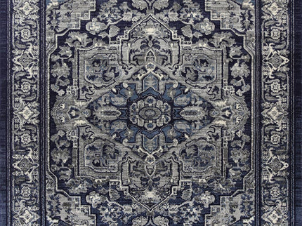 Arya Tranistional Navy Rug