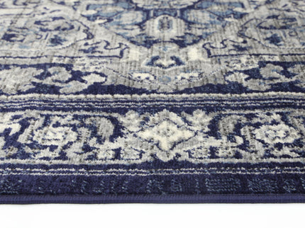 Arya Tranistional Navy Rug