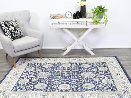 Arya Ziegler Navy Rug