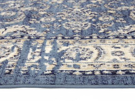 Arya Ziegler Distressed Navy Rug