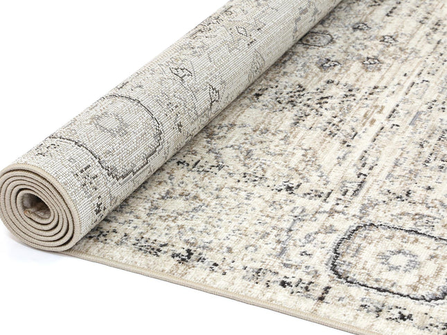 Arya Ziegler Cream Grey Rug