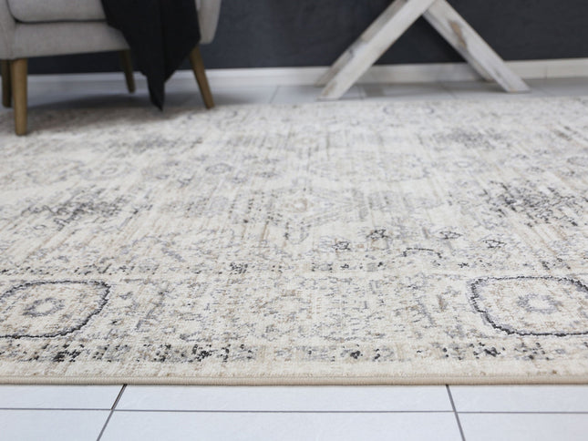 Arya Ziegler Cream Grey Rug