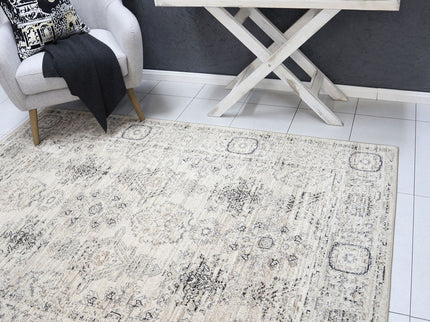 Arya Ziegler Cream Grey Rug