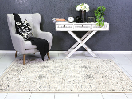 Arya Ziegler Cream Grey Rug
