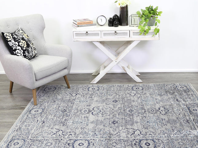 Arya Ziegler Grey Rug