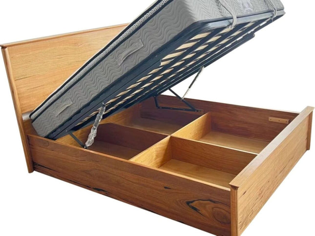 Atherton Queen Bed W/Gas Lift