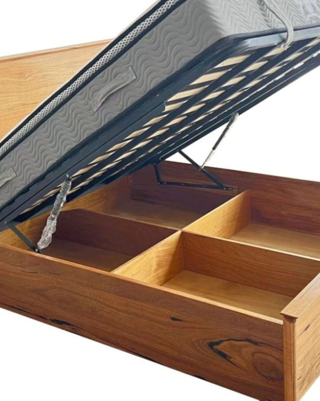 Atherton Queen Bed W/Gas Lift
