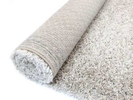 Austin Beige Cream Shaggy Rug