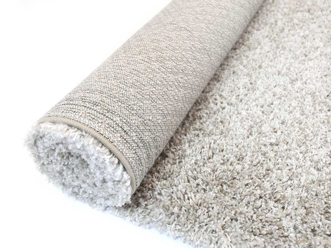 Austin Beige Cream Shaggy Rug