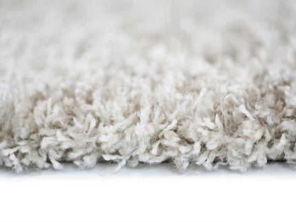 Austin Beige Cream Shaggy Rug