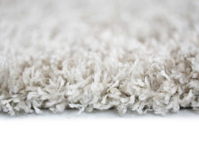 Austin Beige Cream Shaggy Rug