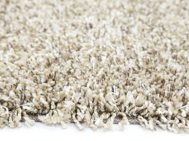 Austin Beige Shaggy Rug