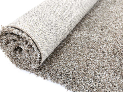 Austin Brown Beige Shaggy Rug