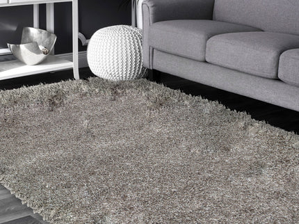 Austin Brown Beige Shaggy Rug