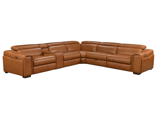 Axle Corner ER Lounge - Chestnut (Leather)