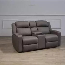 Academy 2 Seater Electric Recliner - Grey