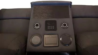 Academy 3 Seater Electric Recliner - Onyx