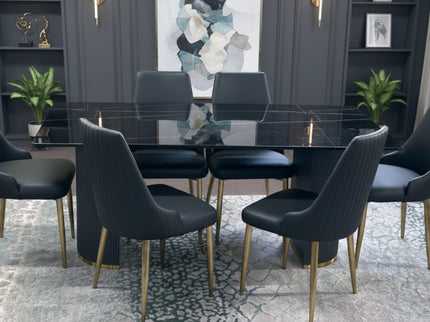 Alisa Dining Table - Black