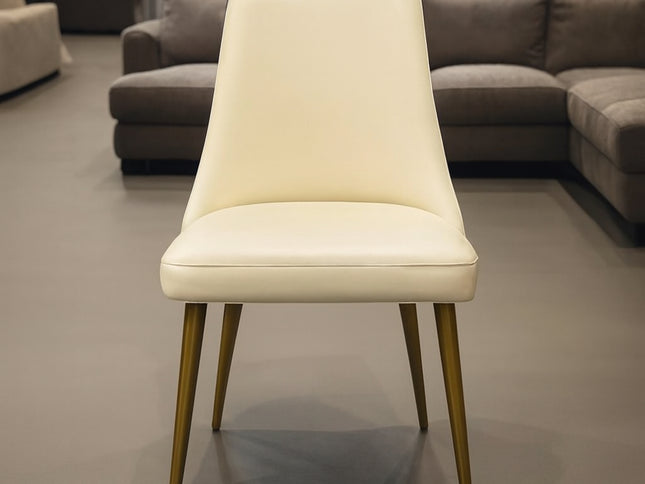 Alisa 7Pce Dining Set - White/Gold